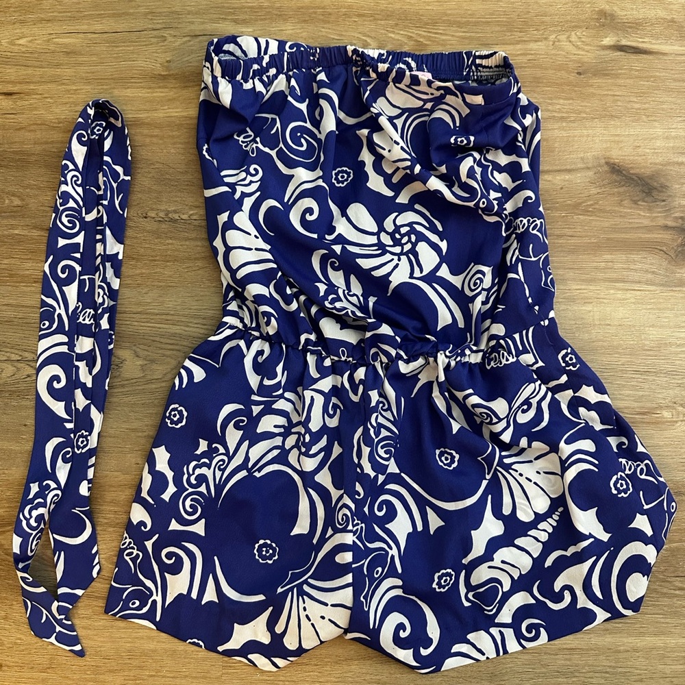 Lilly Pulitzer Romper size medium Tide Pools Print